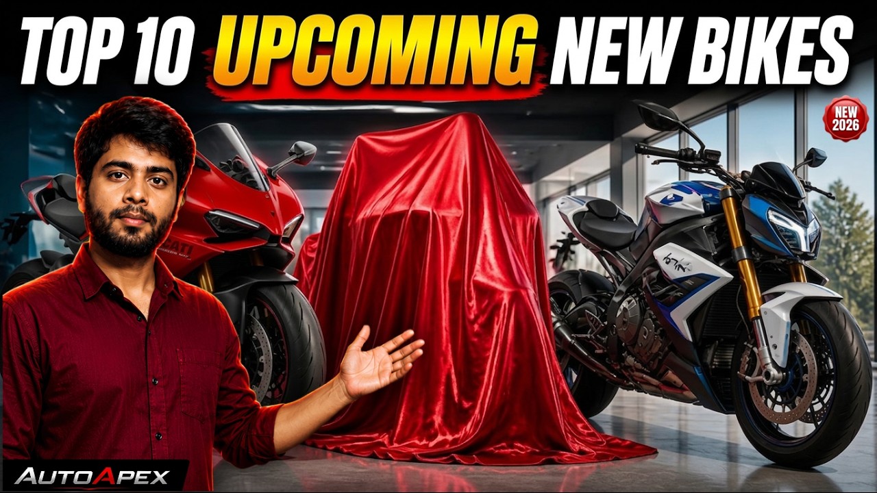 Top 10 Upcoming Bikes in India 2026 🔥 | New Bike Launches, Price & Launch Date
