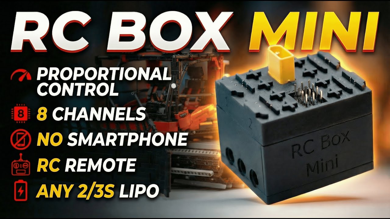 Ultimate LEGO® RC Upgrade – RC Box Mini Explained