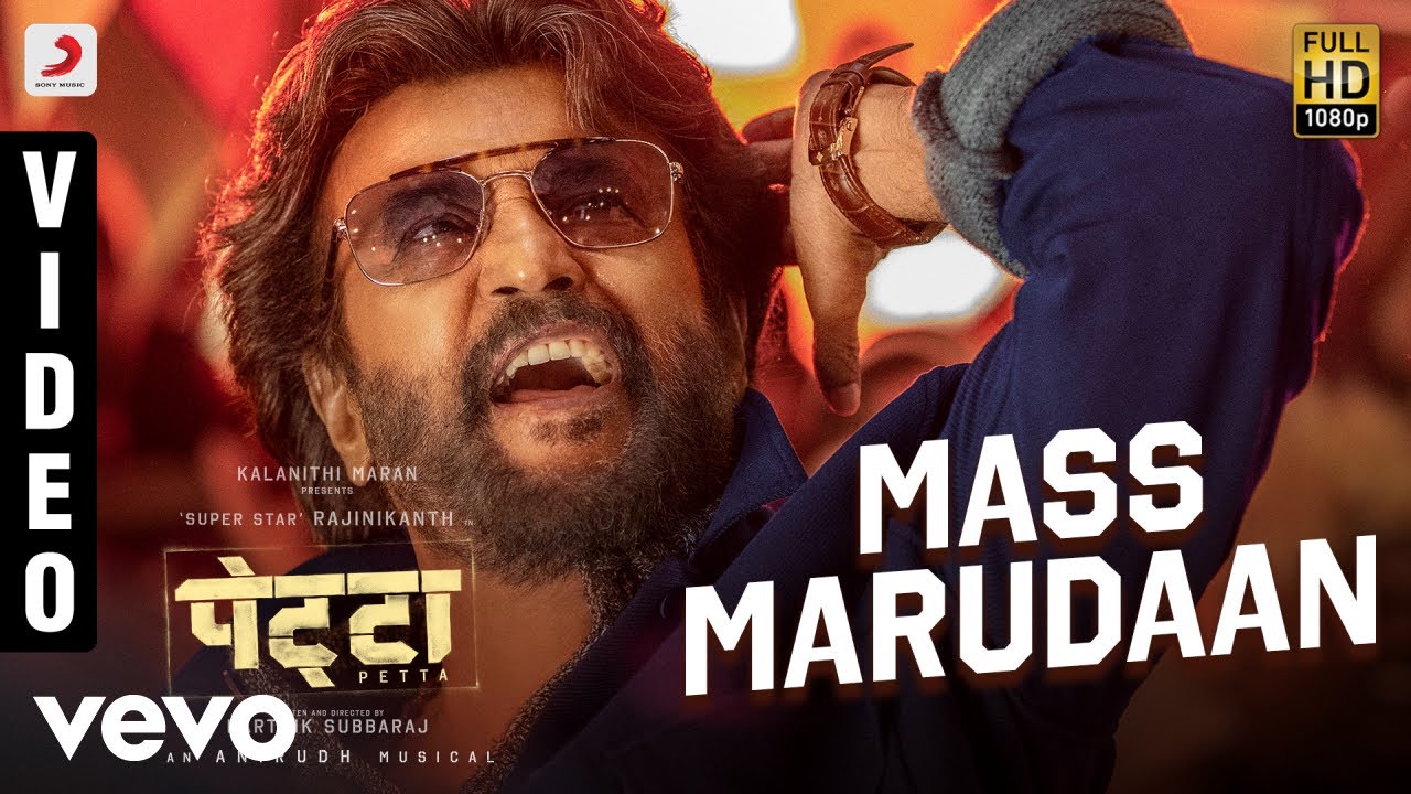 Mass Marudaan Full Video - Petta (Hindi)|Rajnikanth, Simran|Anirudh Ravichander|Mano
