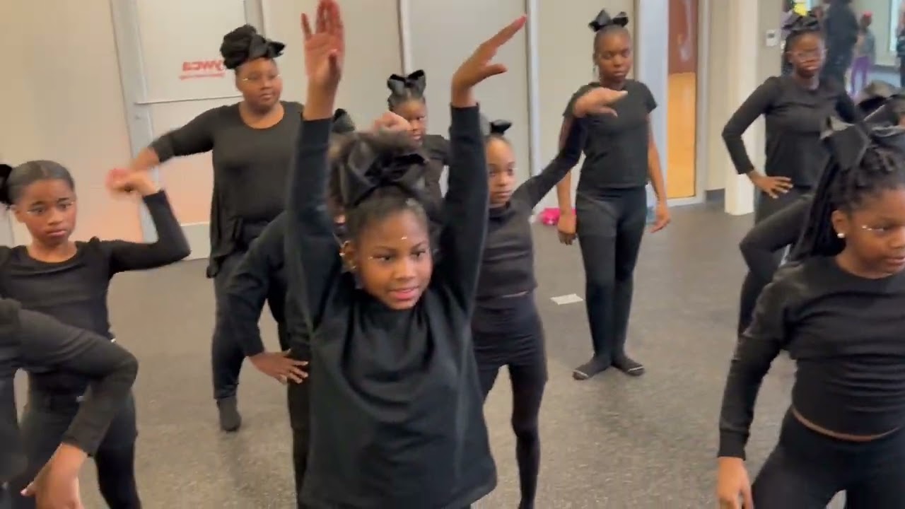 Big Buddy dancers rehearse for Of Moving Color's show, 'Love Revolution'