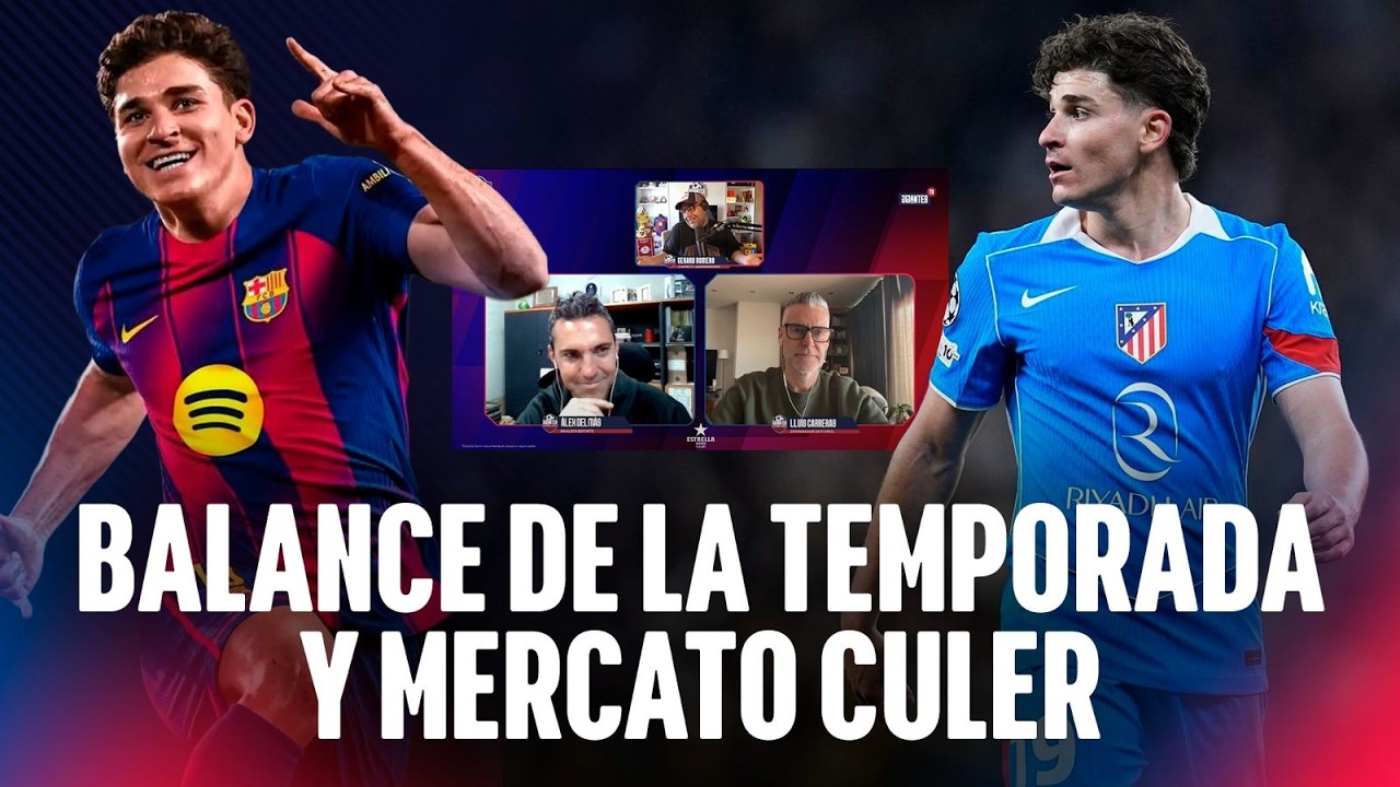 JULI&Aacute;N ALV&Aacute;REZ EL DESEO DEL 9. EL BALANCE DE LA TEMPORADA