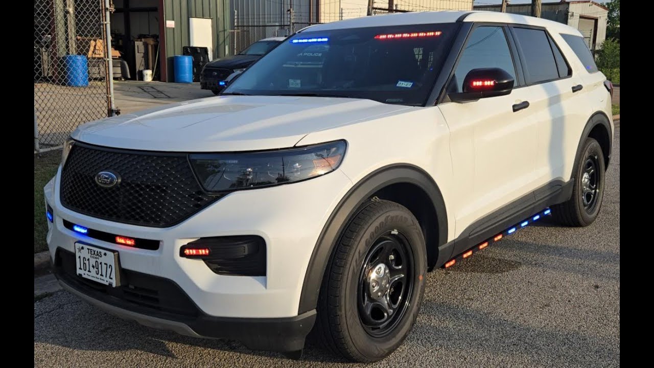 2025 PIU Feniex Police Lights by EFS Houston Emergency Fleet Service