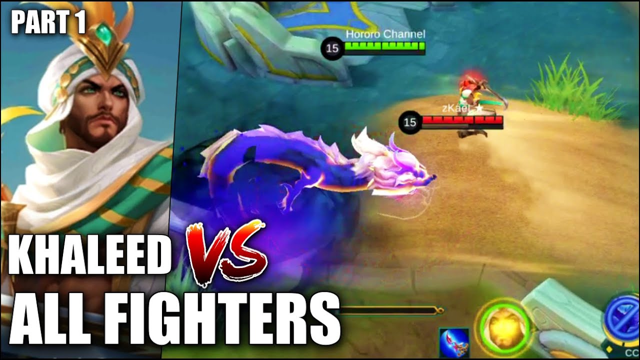 NEW HERO KHALEED VS ALL FIGHTER part1