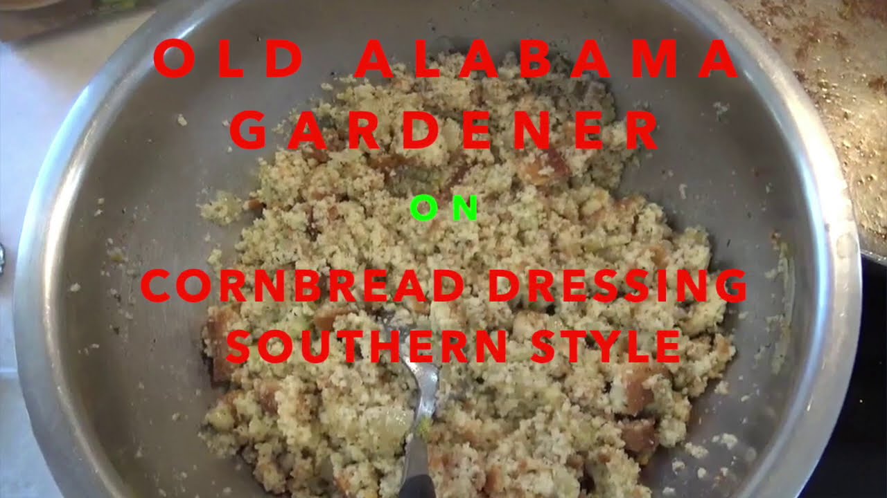 CORNBREAD DRESSING - WATCH ME MAKE IT [HOLIDAY DINNER IDEAS] (OAG)