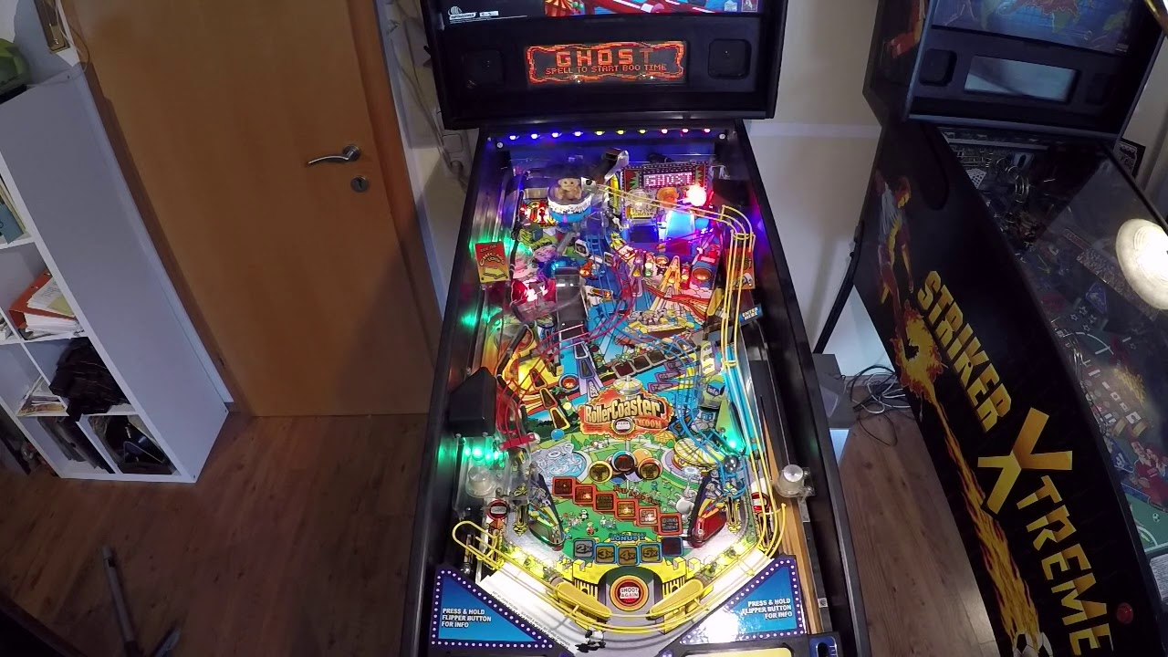 #45 Flipper Rollercoaster Tycoon, Gameplay, Stern, Pinball