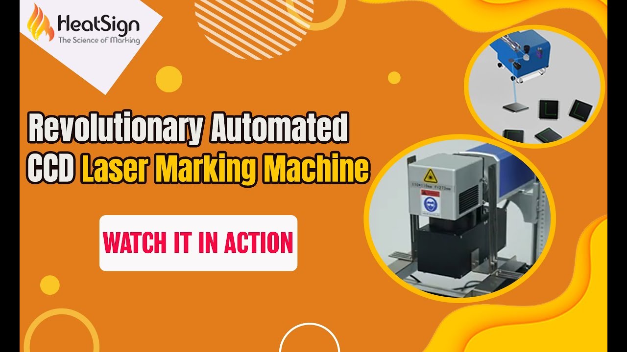 Automated Laser Marking Machine with CCD Visual Positioning | HeatSign
