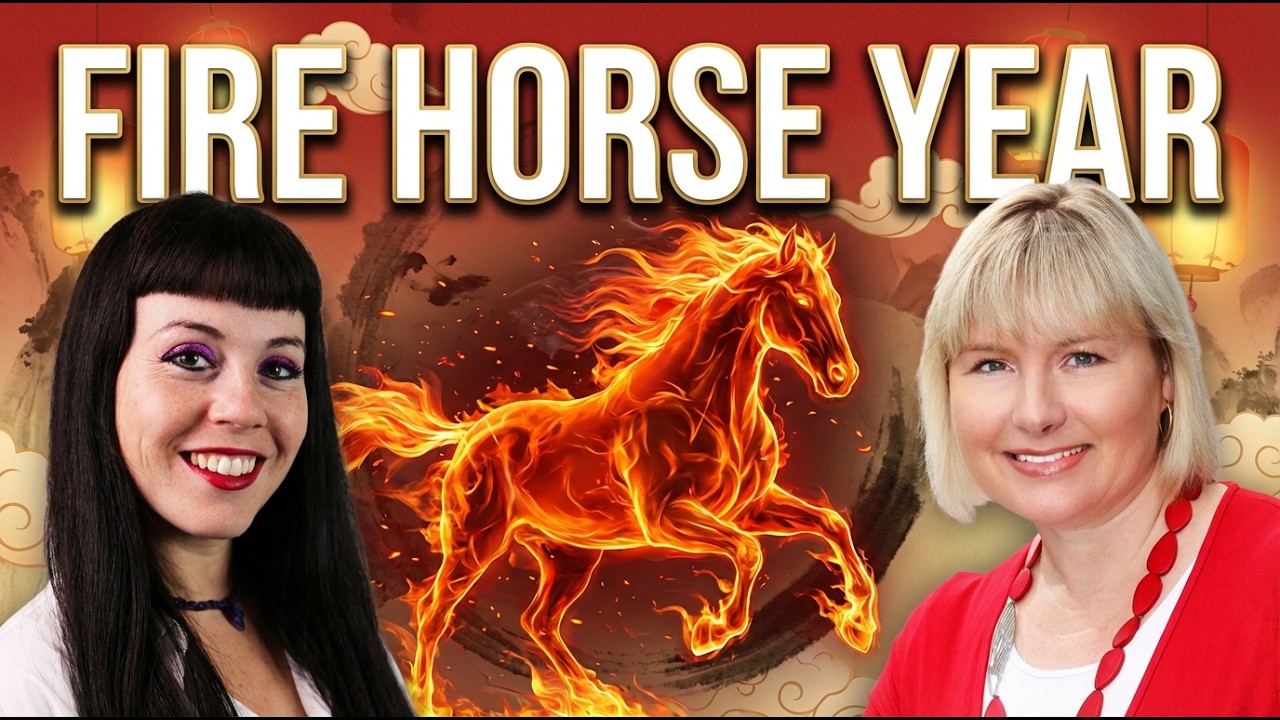 🔥 YEAR OF THE FIRE HORSE! - 2026/2027 CHINESE ASTROLOGY & FENG SHUI with Meg & Carolyn McCallum