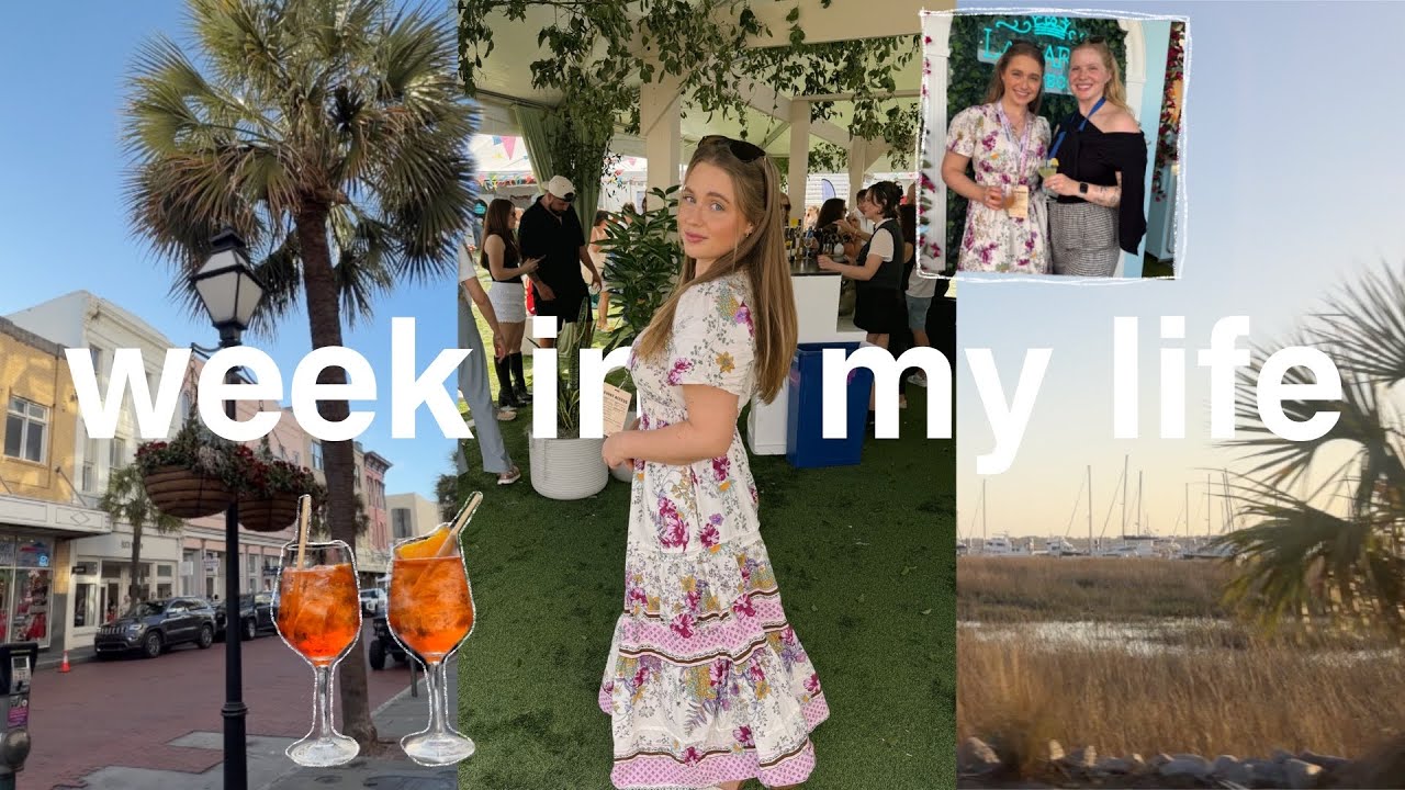 WEEK IN MY LIFE living in Charleston in my 20s ☀️🥂 wine & food festival, KATTDO reaction & more