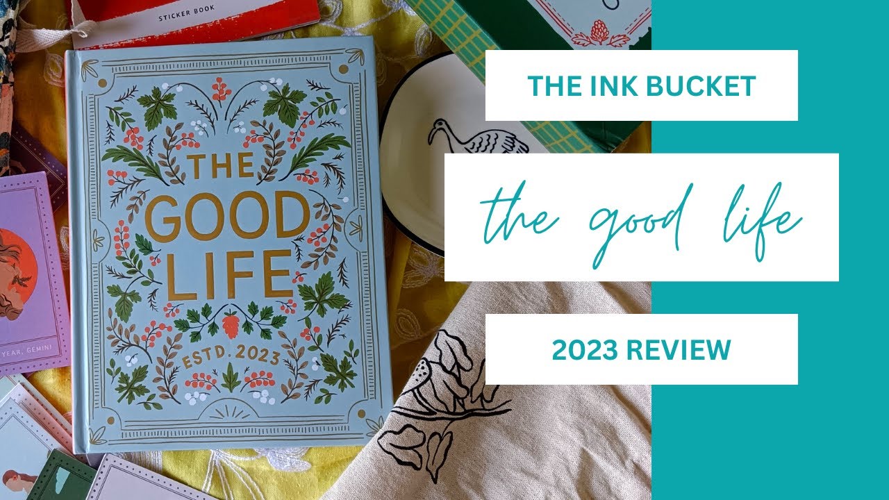 The Ink Bucket 2023 Planner Review and Flip through | thebluecoderpanda