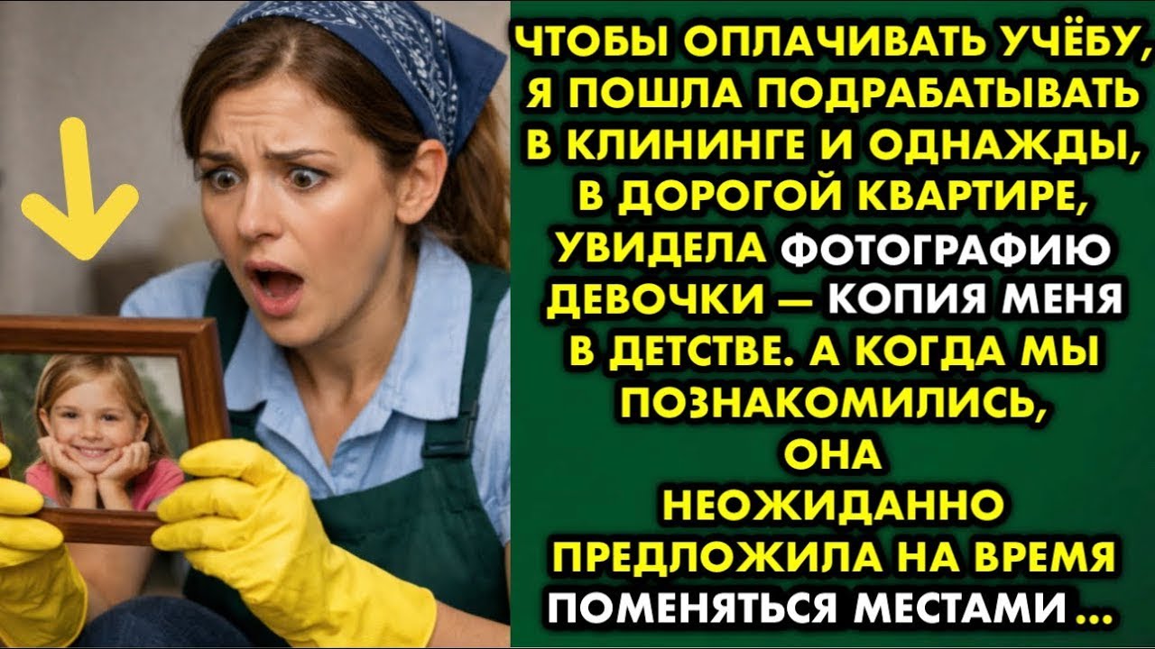 Чтобы оплачивать учёбу, я пошла подрабатывать в клининге и однажды, в дорогой квартире, увидела фото