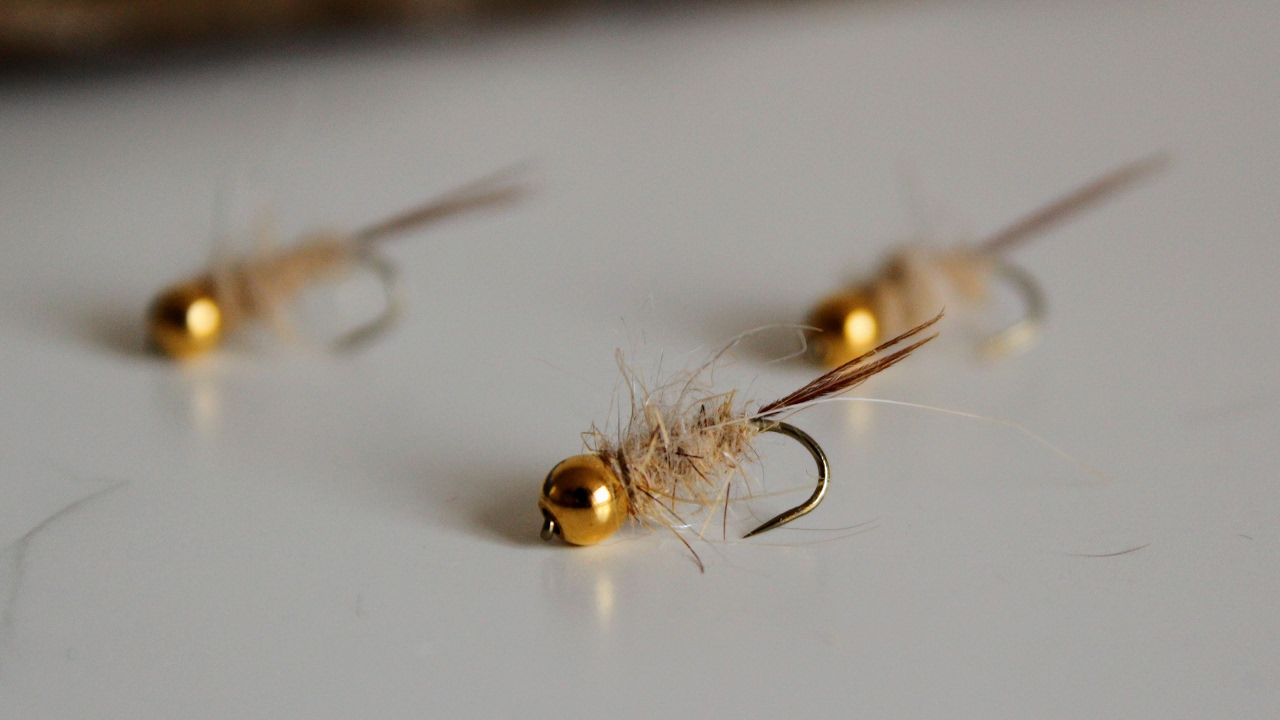 PÊCHE MOUCHE: montage mouche nymphe casquée (truite, chevesne, barbeau, carpe...)