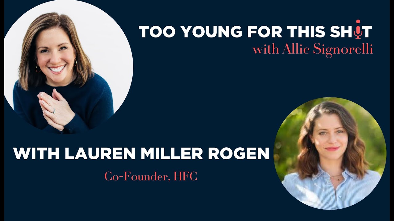 Lauren Miller Rogen with Allie Signorelli