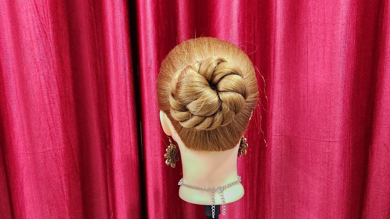 New Hairstyle | Beautiful Bun Hairstyle For Long Hair | The Hair Affair 