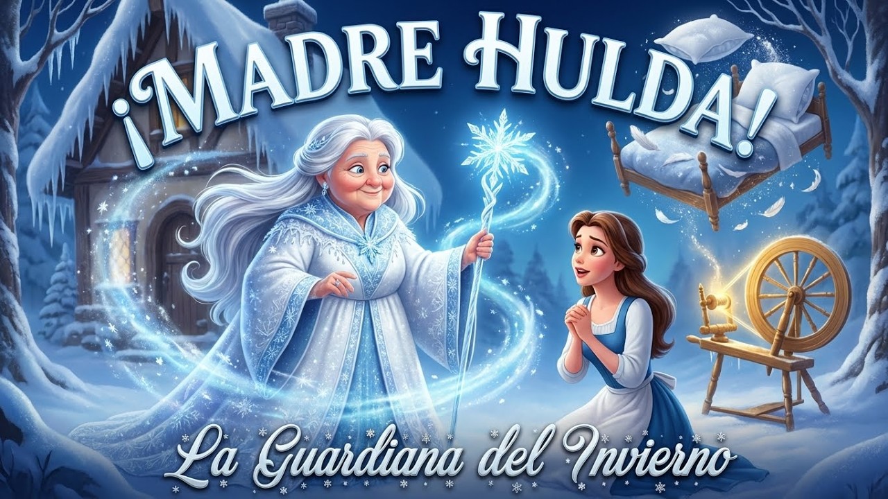 Madre Hulda  – Maravilloso Cuento de Hadas Animado | Historia para Dormir