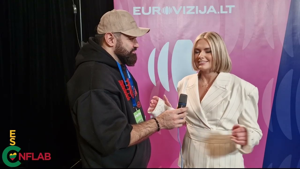 Paulė | Sako | Eurovizija.LT - Lithuania | Interview | ESConflab