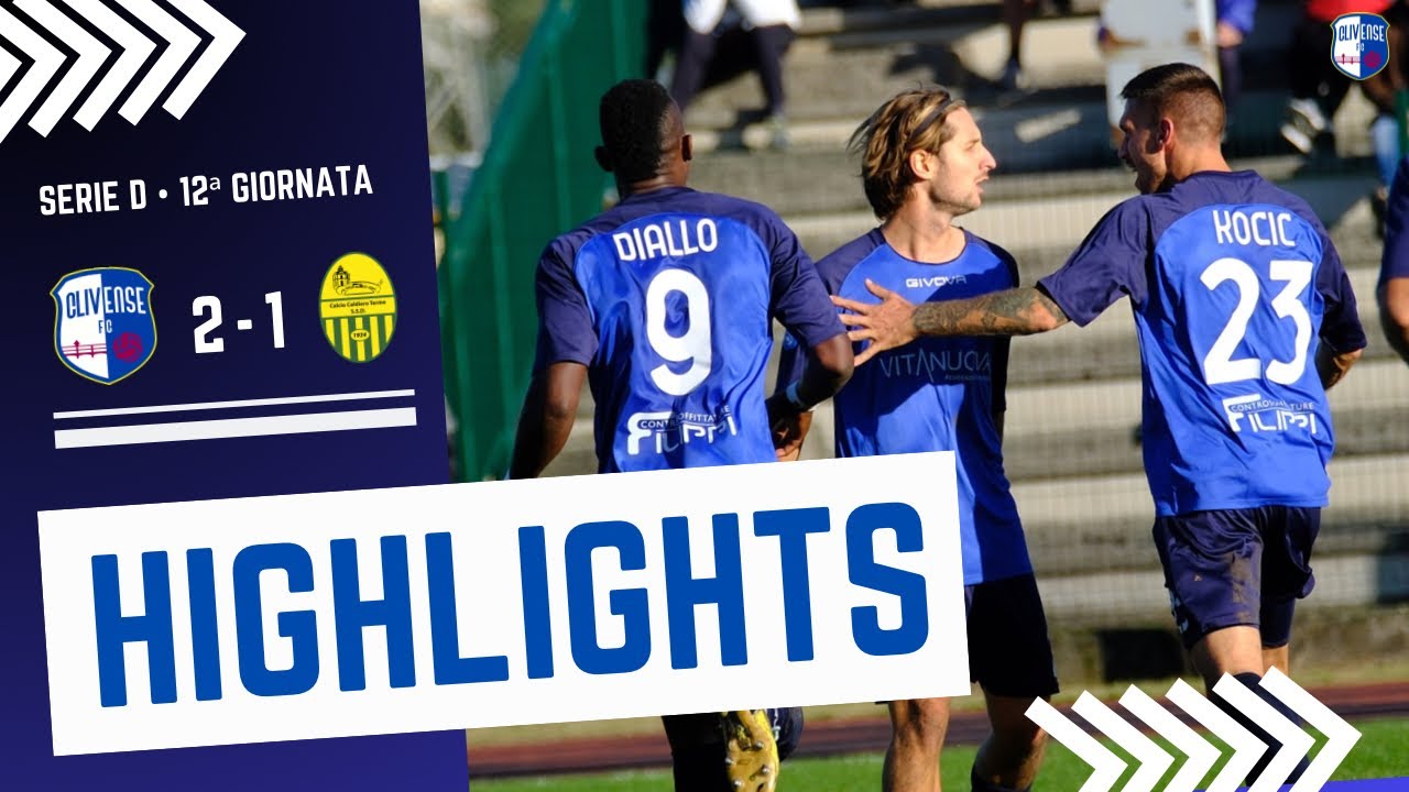 HIGHLIGHTS || F.C. CLIVENSE vs CALDIERO TERME [2-1] || Serie D • 12ª Giornata
