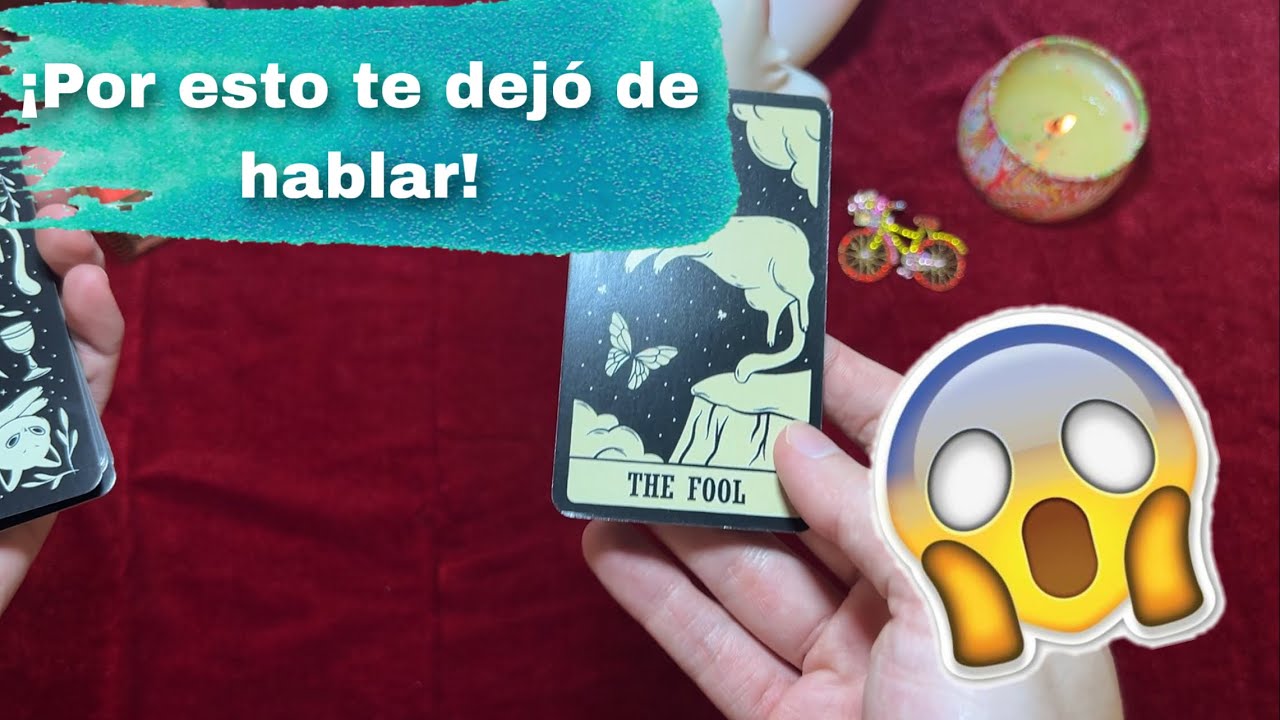 ¿Por qué me dejó de HABLAR? ✨TAROT interactivo✨🔮