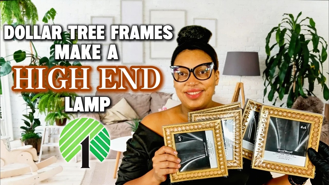 Dollar Tree Frame Hack 💡High End Dollar Tree DIY Decor