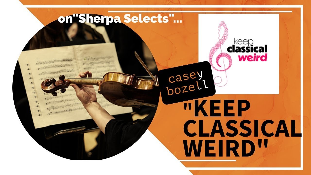 Violinist/Podcaster Casey Bozell (
