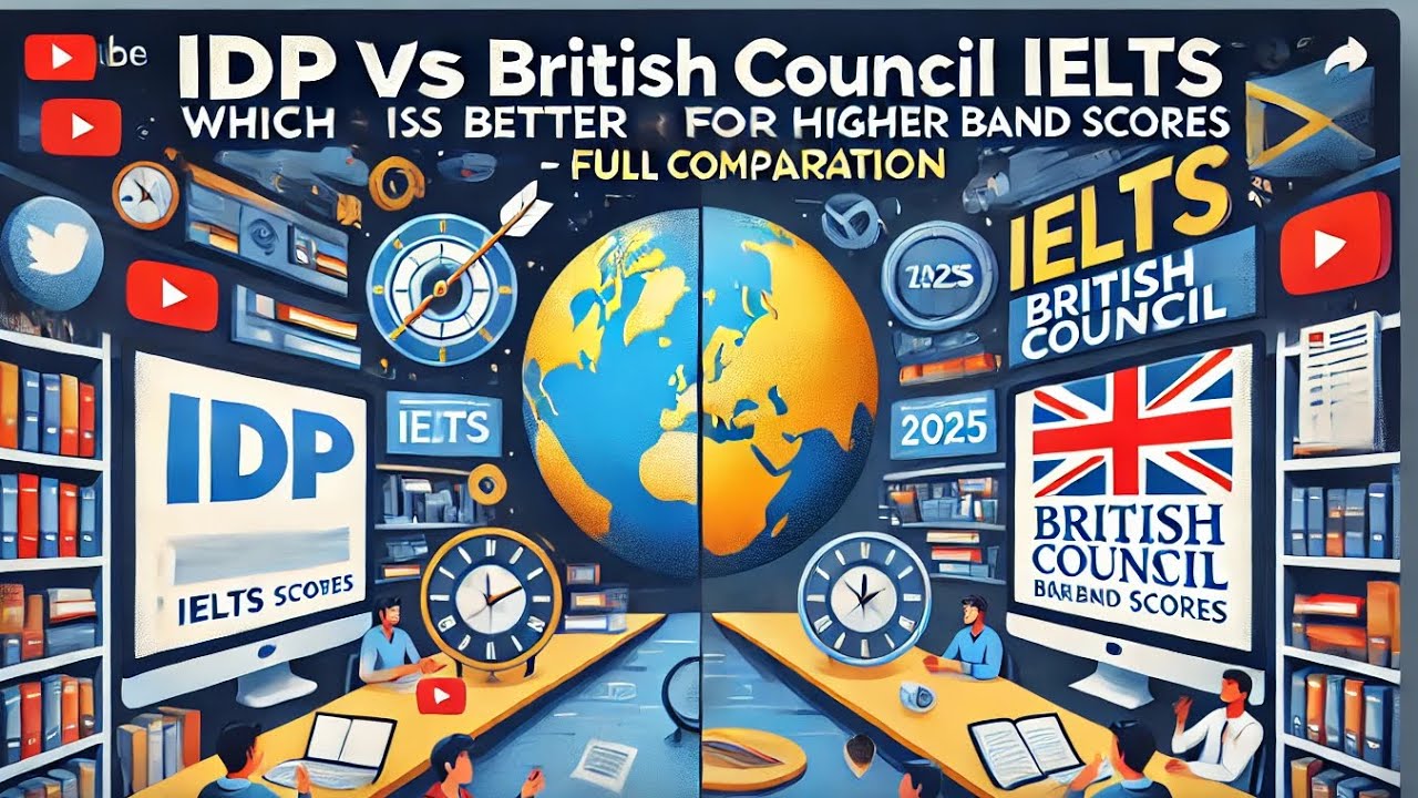 IDP vs British Council IELTS: Which is Better for Higher Band Scores? | Full Comparison 2025