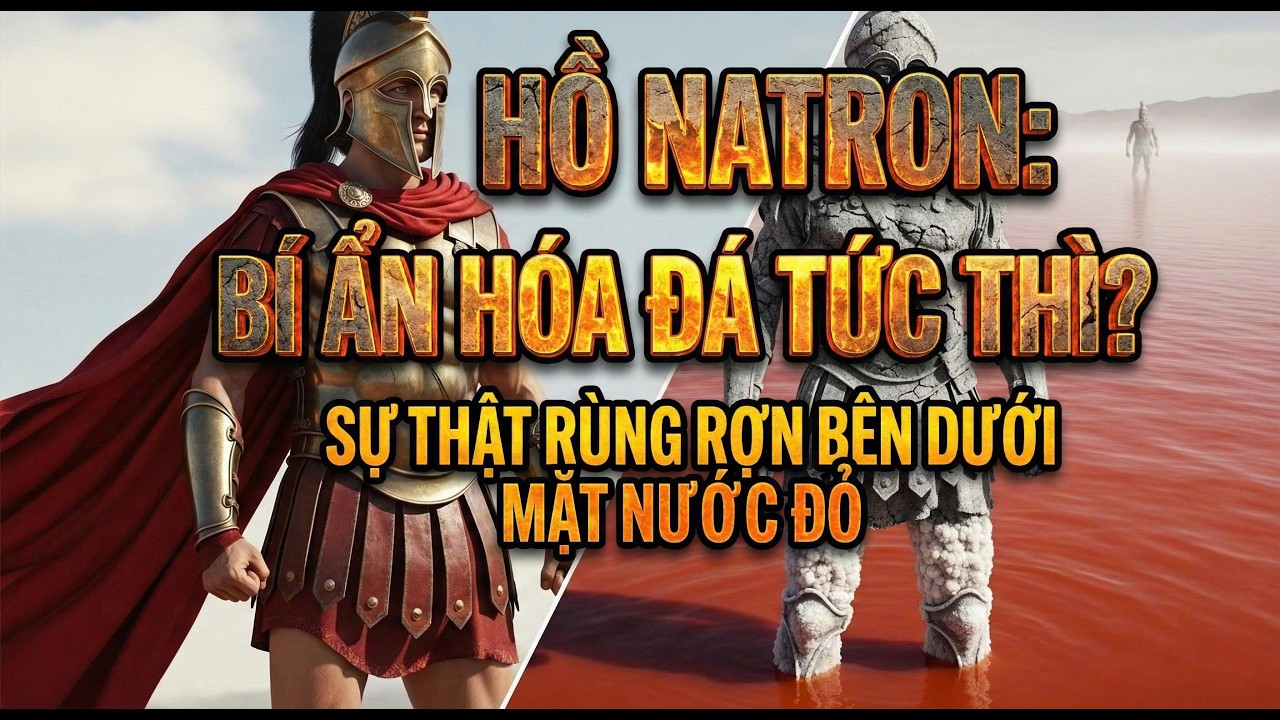 Bí ẩn Hồ Natron: Chạm Là Chết - Hay Chạm Là Hóa Đá?