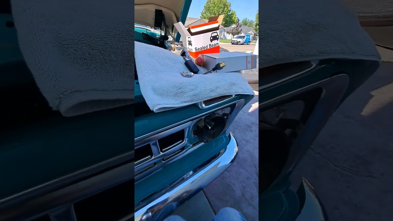 LED H4 conversion (Headlight Experts) 1965 Slick
