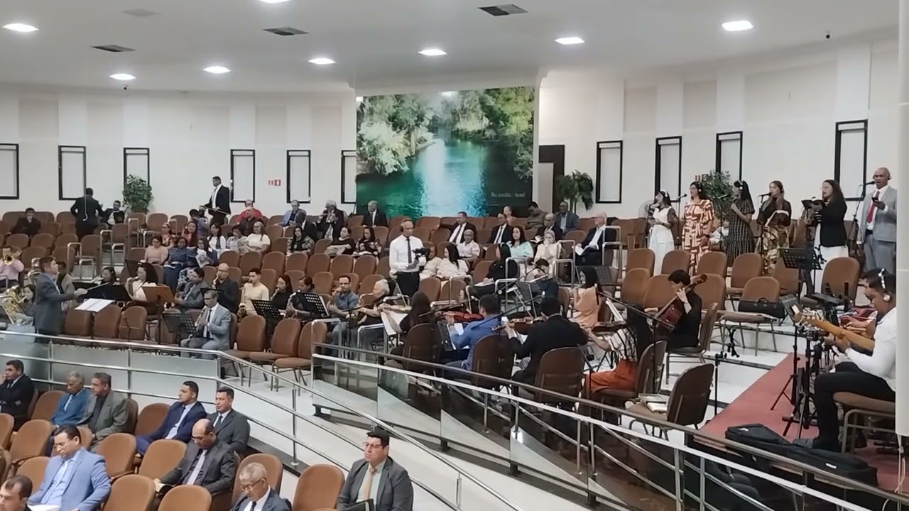 Louvor da harpa cristã, Igreja Evangélica, Assembléia de Deus, sede, Cuiabá, Mato Grosso #oscarmt