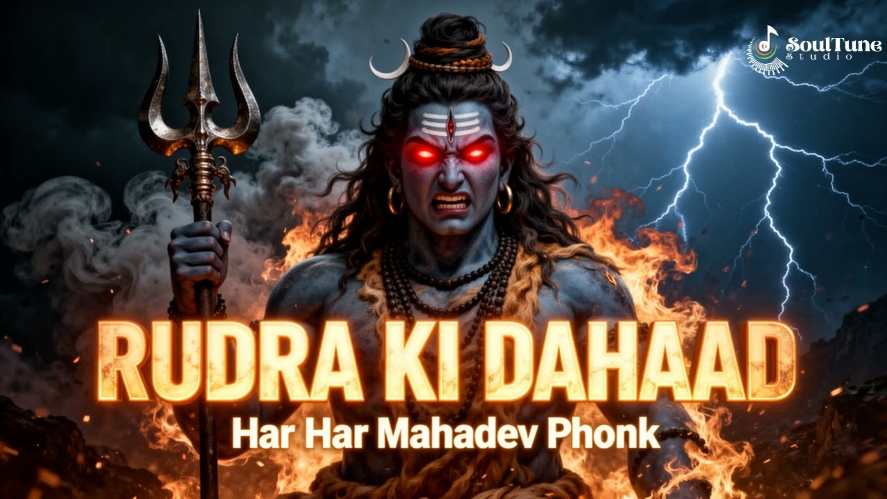 Rudra Ki Dahaad 🔱 Har Har Mahadev Phonk | Mahakal Phonk Song | Dark Indian Phonk