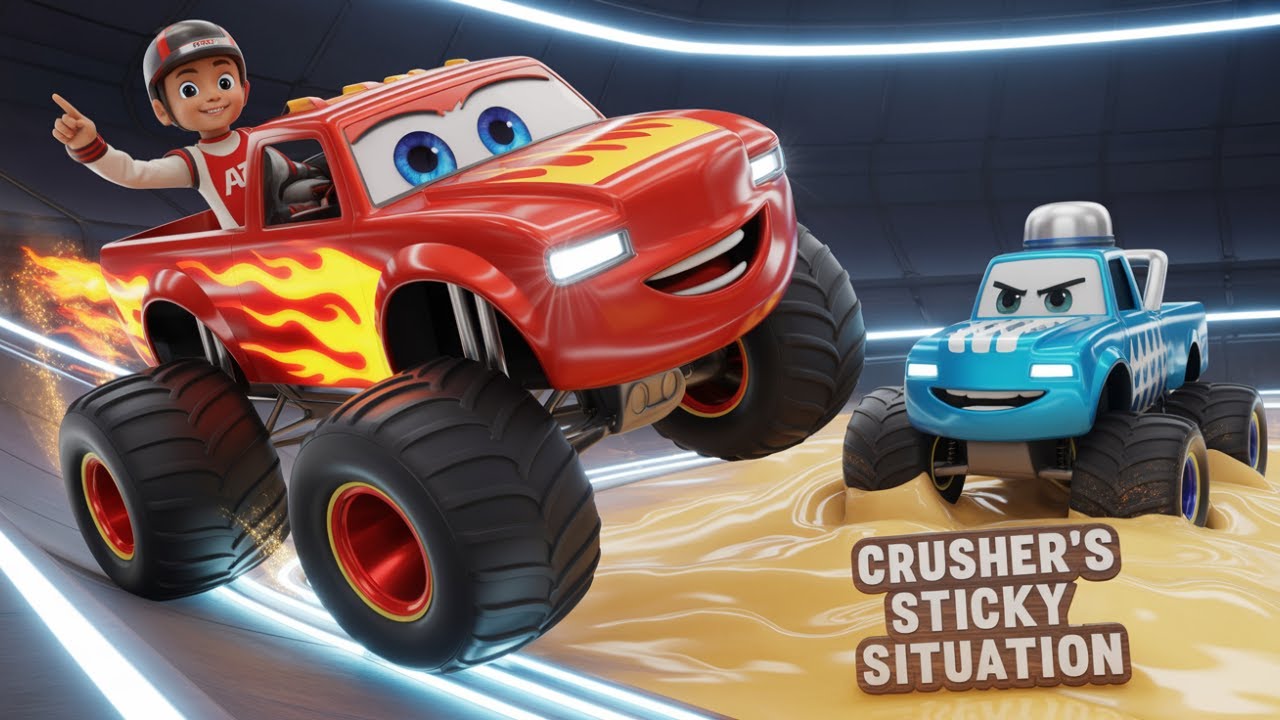 Blaze and the Monster Machines FULL Episode | The Rebound Relay Race!  Kids Cartoons & STEM Physics
