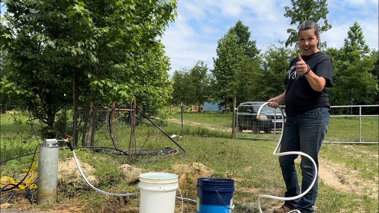 Game changer on the farm! New RPS solar well pump!! @patchworxfarm from 1 GPM to 10 GPM 🥳
