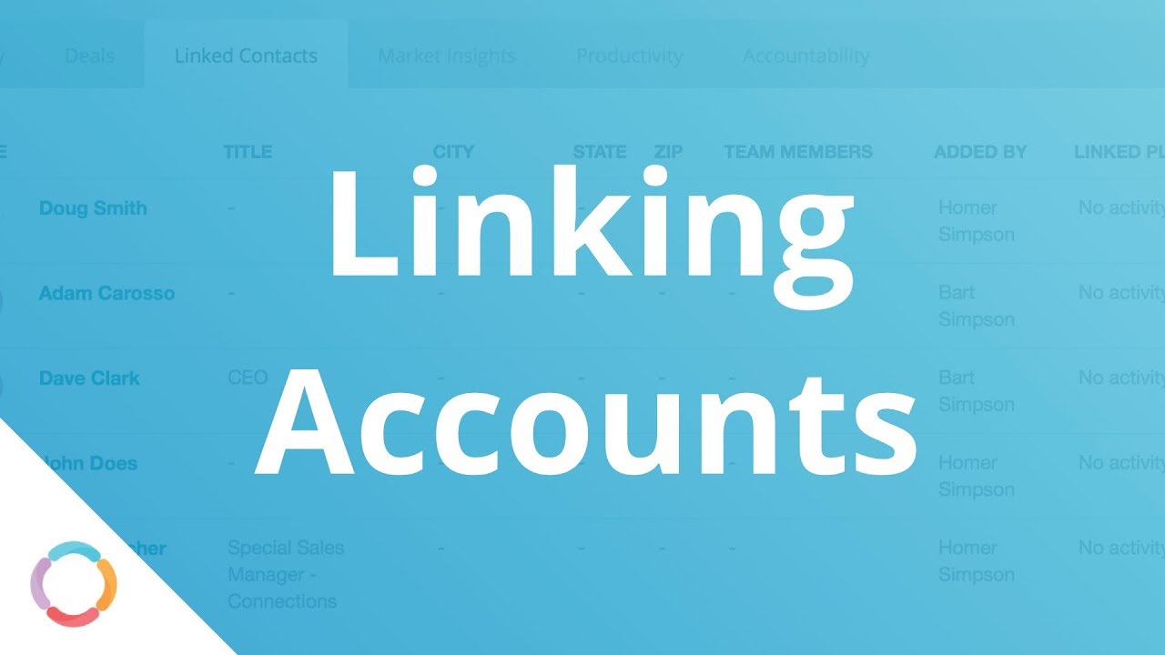 Outfield Web and Mobile Sales App - Linking Contacts and Places