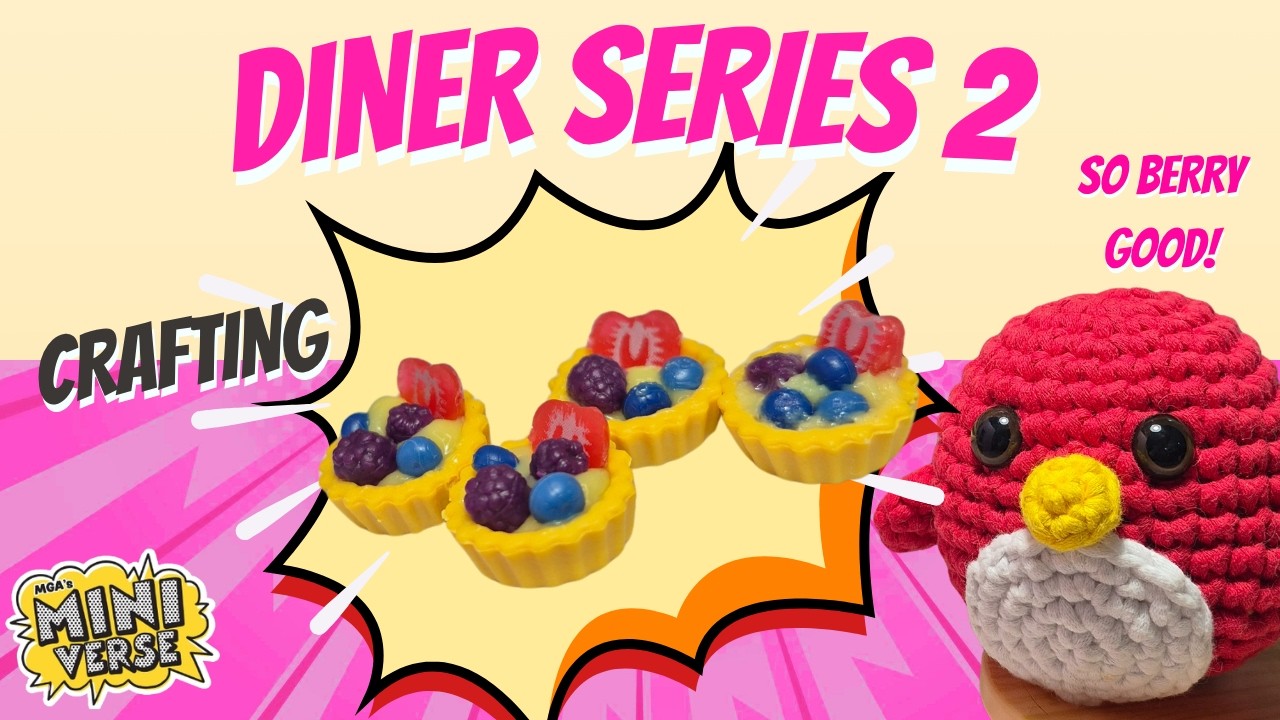My first Remix! Mini Tartlets from Diner Series 2 - Miniverse Make It Mini