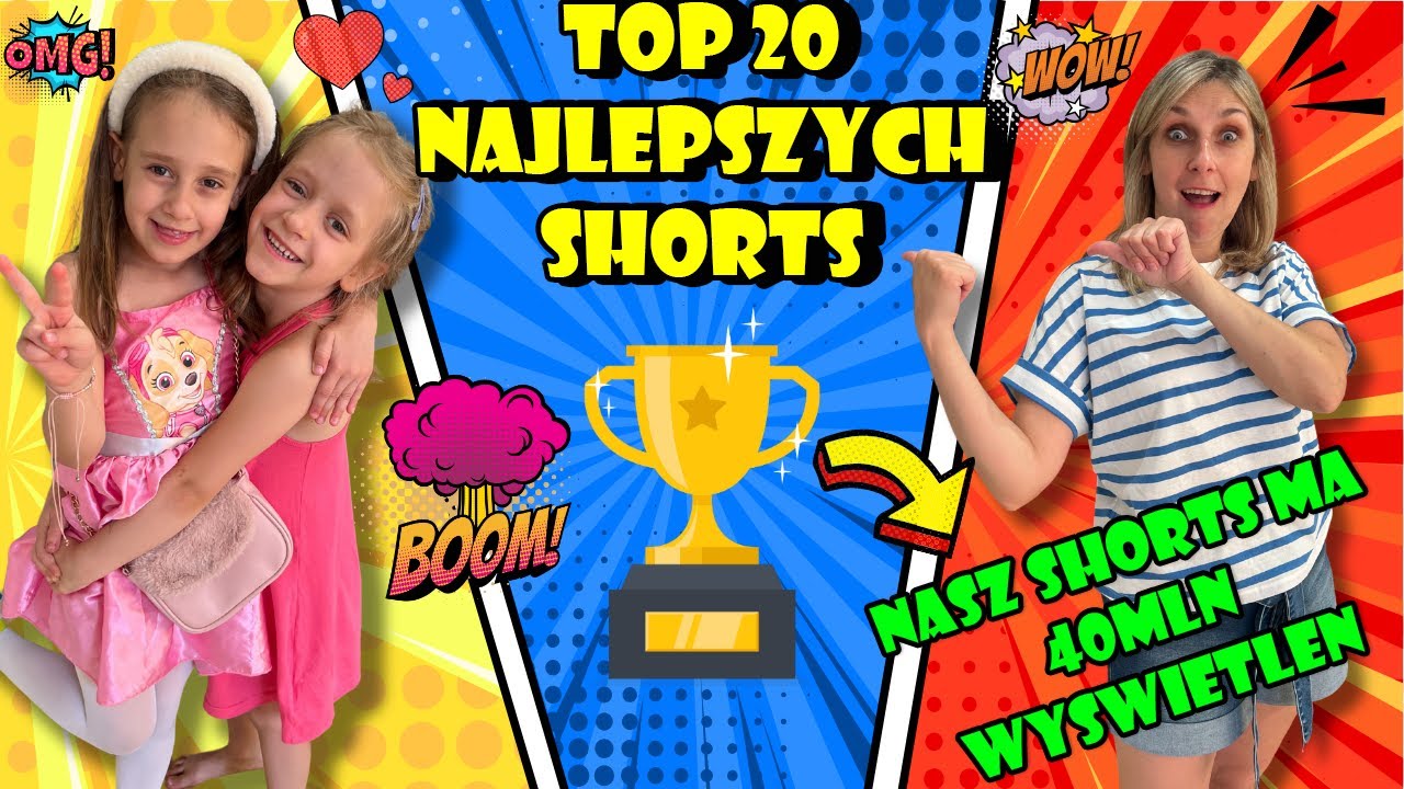 TOP 20 NASZYCH NAJLEPSZYCH SHORTS 🤩 NELA I LILA TWINS STORY