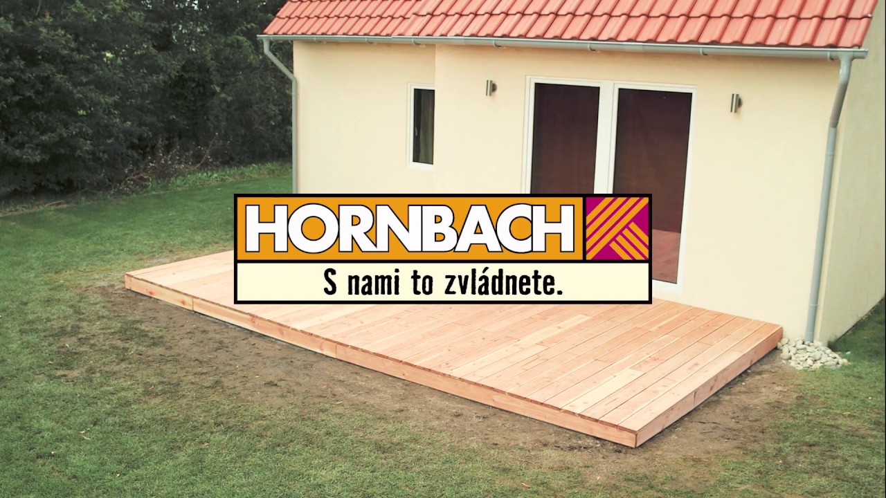 Stavba drevenej terasy
