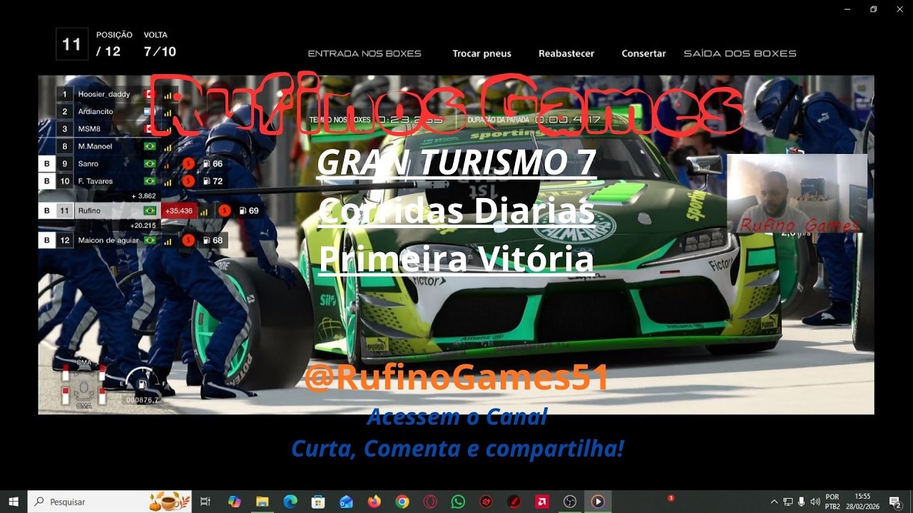 GT 7  - Corridas Diarias  -  SEM 5