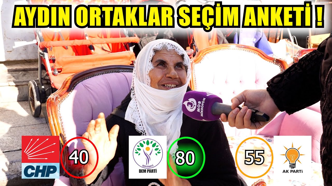 2024 AYDIN ORTAKLAR SEÇİM ANKETİ !
