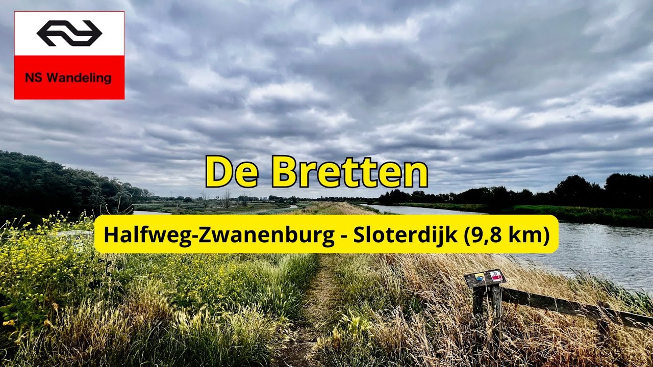 NS-wandeling De Bretten - Halfweg-Zwanenburg - Sloterdijk (9,8 km)