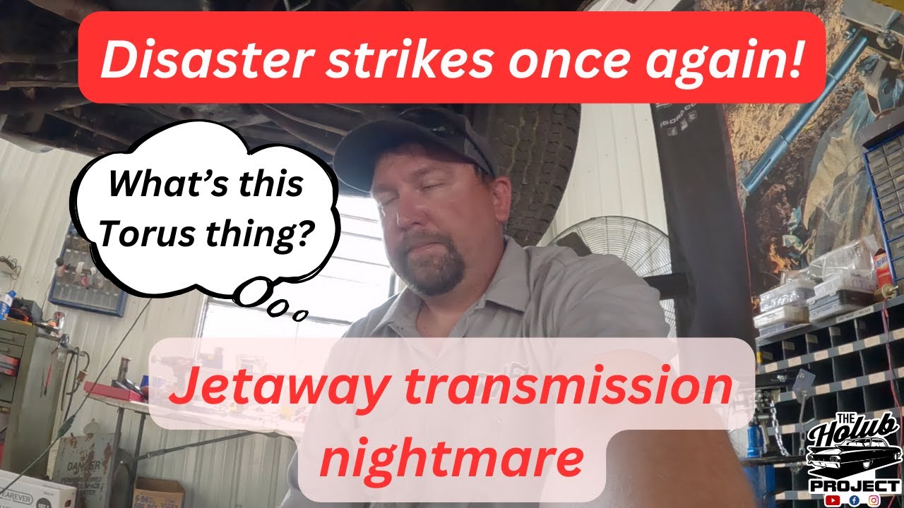 Tranny leak in the Jetaway Hydra-Matic. What did we find? And what the heck is a 
