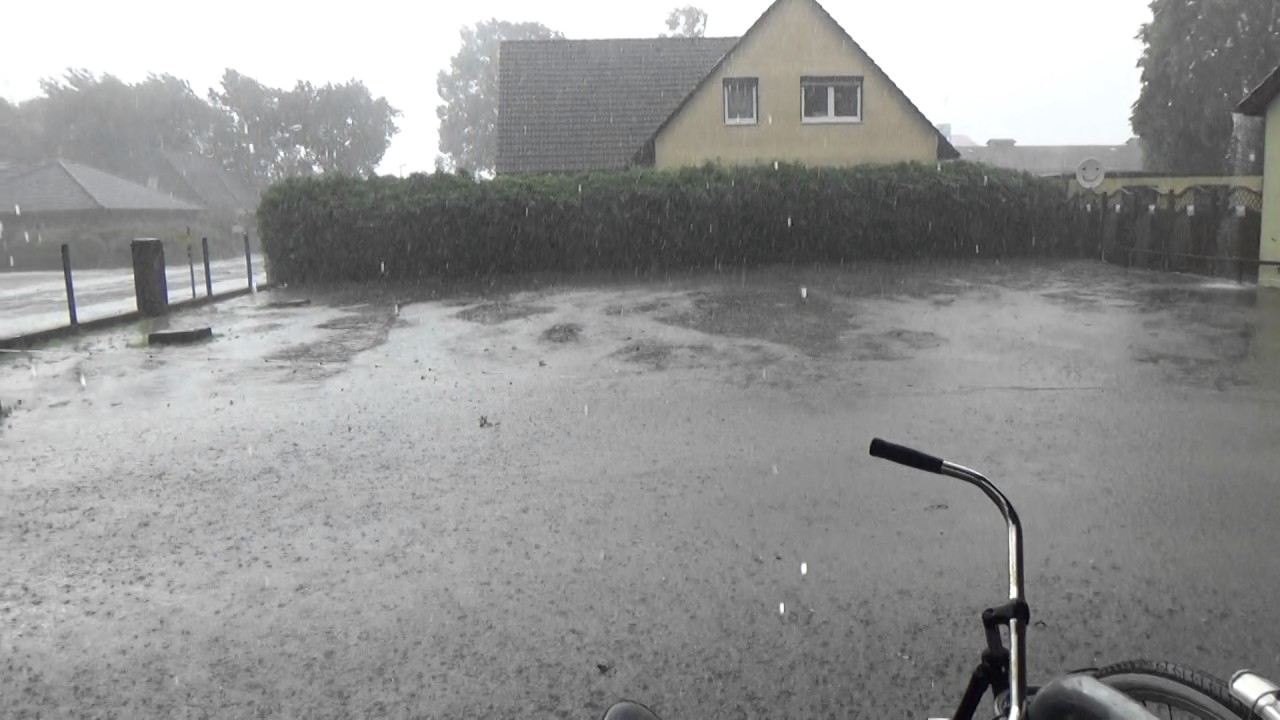 Unwetter und Sirenenalarm in Twistringen 07.07.2017 - Gewitterfront sorgt für Feuerwehreinsätze