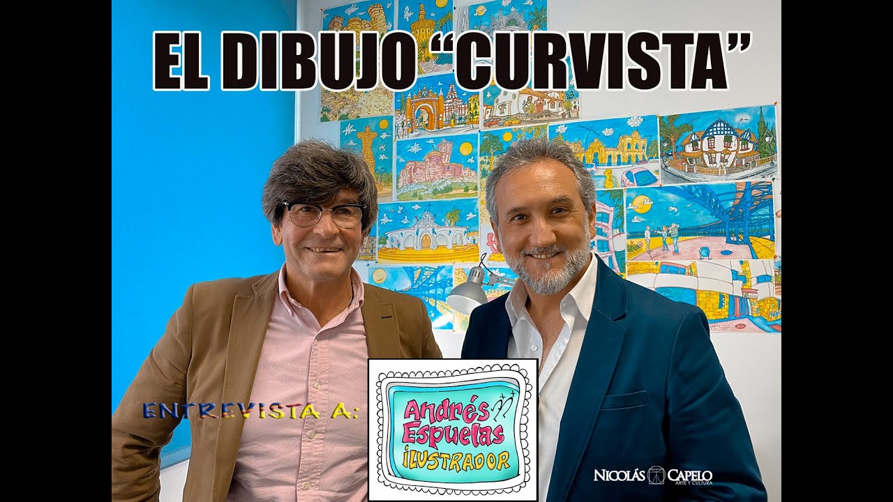 UN ILUSTRADOR MUY SINGULAR🎙 Entrevista a ANDRÉS ESPUELAS | Entrevistas con Nico