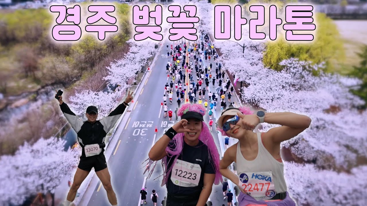 꽃길만 달리자🌸 2025 경주 벚꽃 마라톤│전국시대 250410 방송