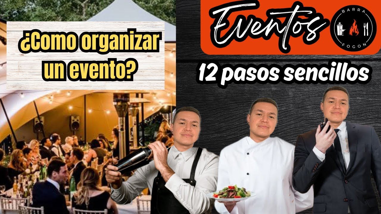 ¿Como organizar un evento? Paso a paso