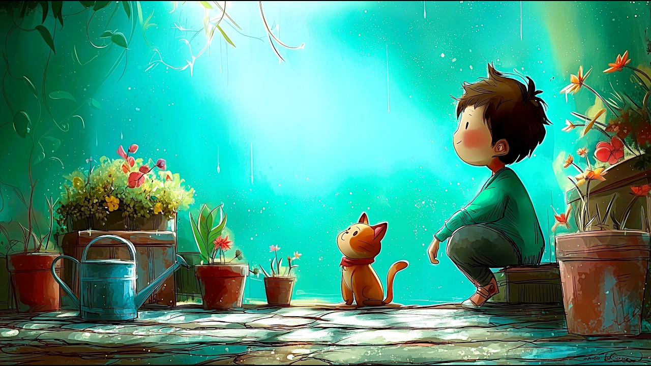 Feel the springtime in the garden with Timo | Healing piano music soothes the soul