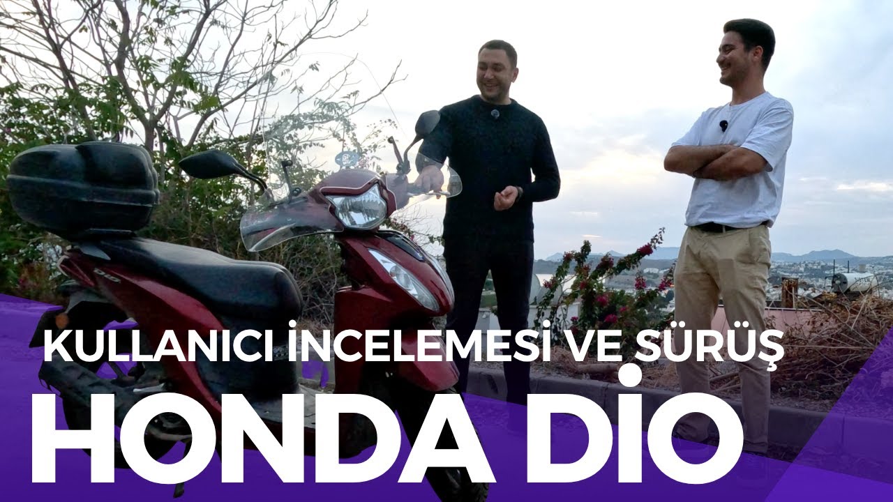 HONDA DIO GERÇEK KULLANICI İNCELEMESİ! Fiddle 4’ten İyi mi?