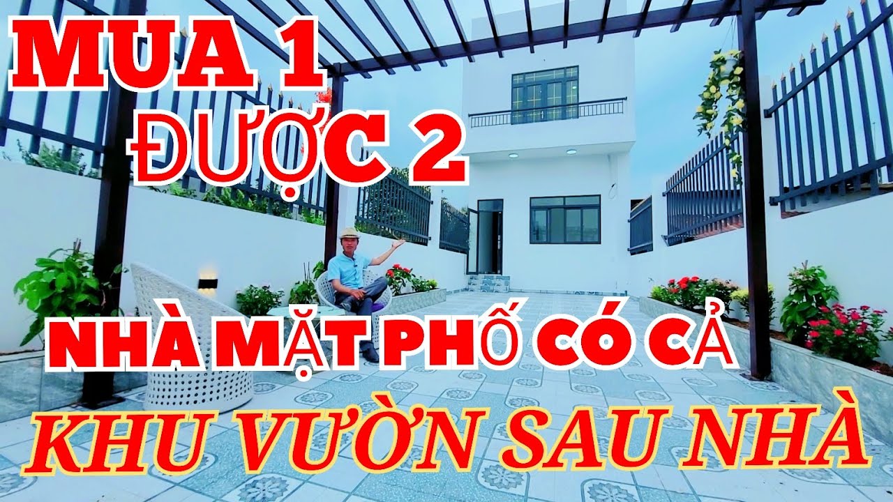 Bán nhà mặt tiền chợ bình chánh.5 x 46.có cả khu vườn chà bá sau nhà.