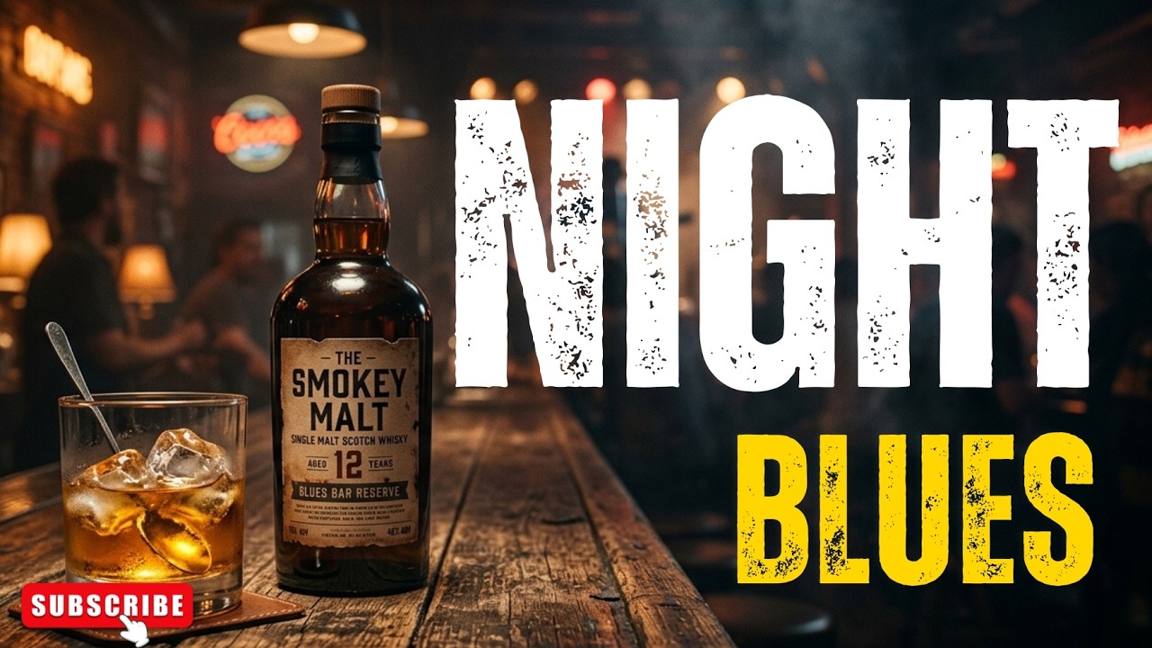 Whiskey Jazz Blues Mood | Smooth Chill Instrumental Music for Relaxation, Studying & Deep Focus