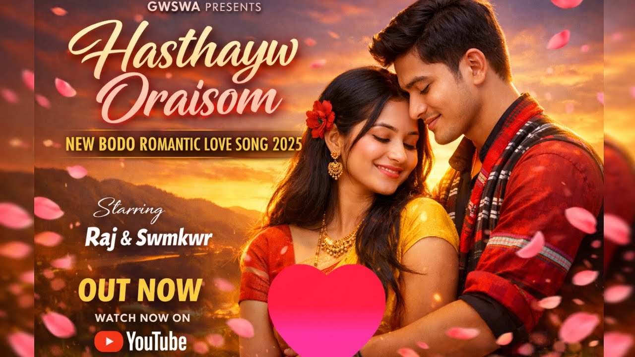 GWSWA HASTHAYW ORAISOM NEW LETEST BODO ROMANTIC LOVE SONG 2025 GIT BORONI || #newbodosong #bodosong 