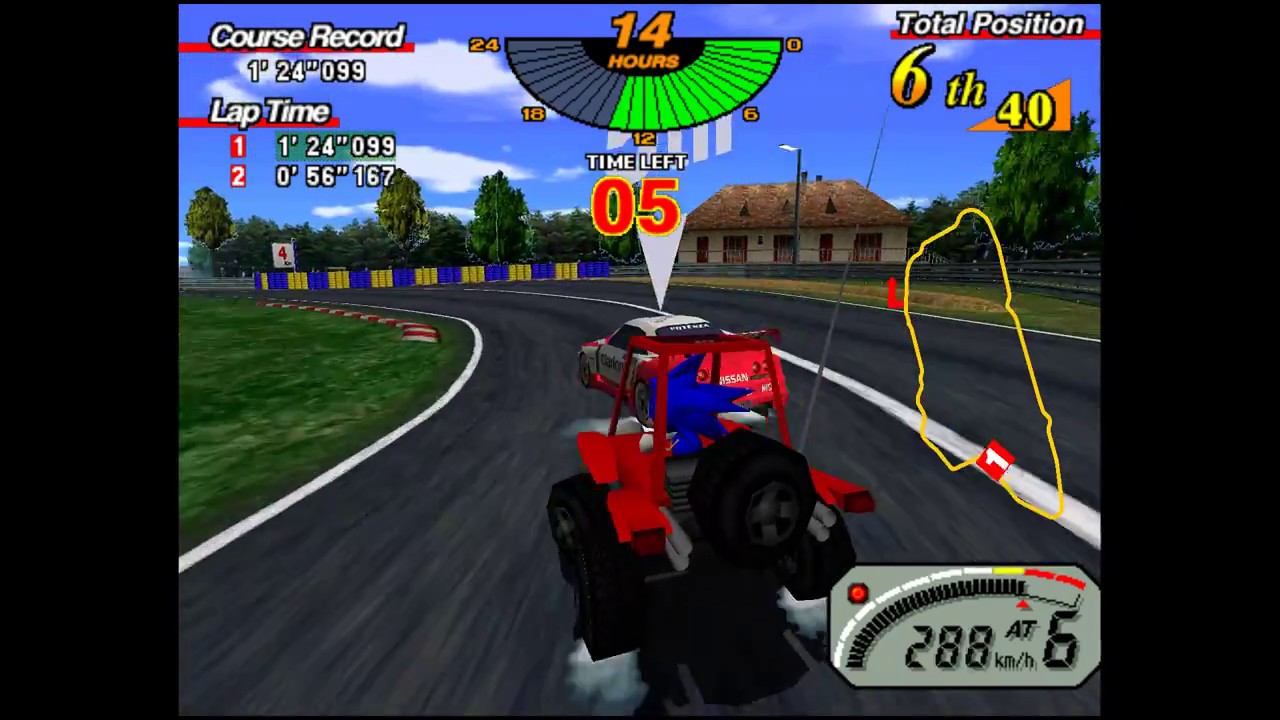 Le Mans 24 - Playing as Sonic (again)