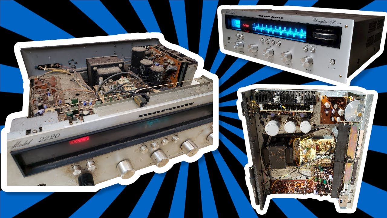 Marantz 2220: Cleaning Inside and Out
