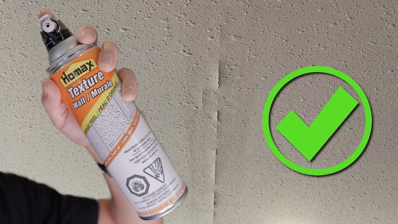 How to Fix your Textured Ceiling with Homax Texture Spray